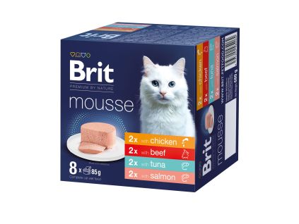 Konzervy a paté Brit Premium pro kočky
