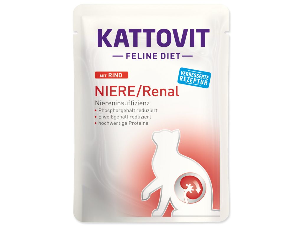 Kattovit Niere/Renal – dieta při onemocnění ledvin