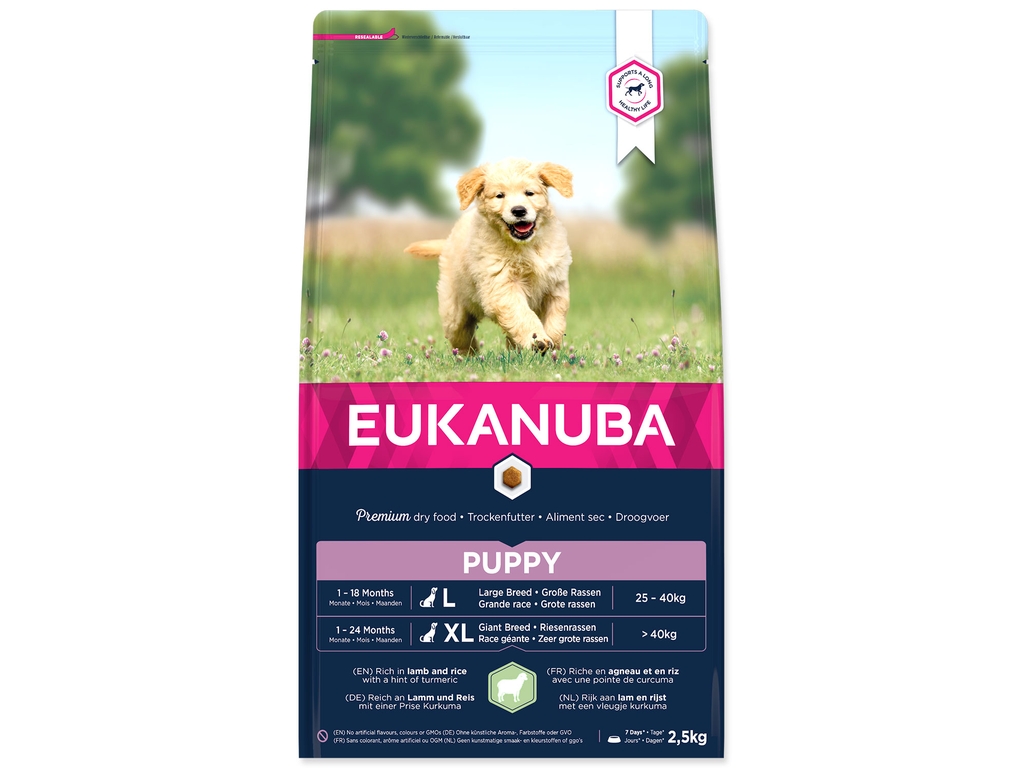 Granule Eukanuba pro štěňata