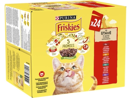Výhodná balení kapsiček Friskies