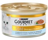 Konzervy pro kočky Gourmet